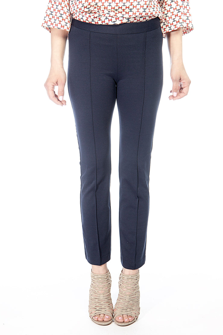 PANTALONE ZAMPETTA COTONE ELASTICIZZATO BLU